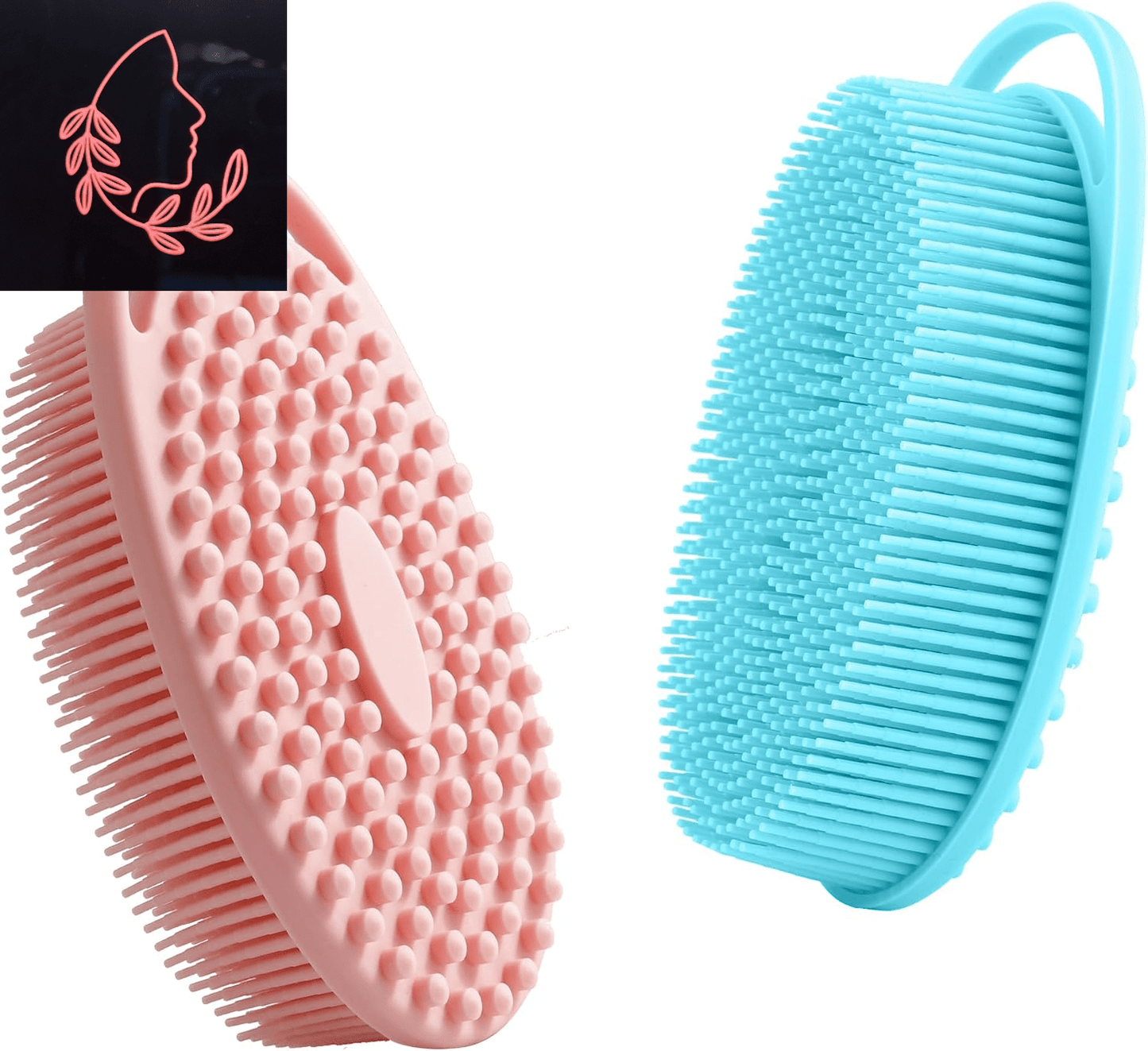 silicone body scrubber