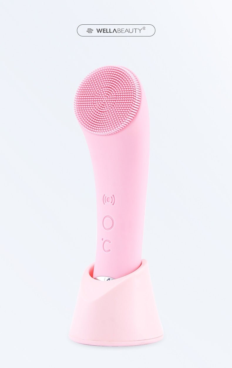 Silicone Face Cleansing Brush Facial Cleansing Brush Electric Facial Brush Vibration Heating - Born this WaySilicone Face Cleansing Brush Facial Cleansing Brush Electric Facial Brush Vibration HeatingBorn this WayMy StoreSkin care