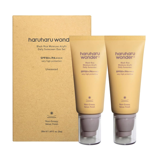 Wonder Black Rice Moisture Airyfit Daily Sunscreen 1.69Fl.Oz (Pack of 2) - Born this WayWonder Black Rice Moisture Airyfit Daily Sunscreen 1.69Fl.Oz (Pack of 2)Born this WayMy Store