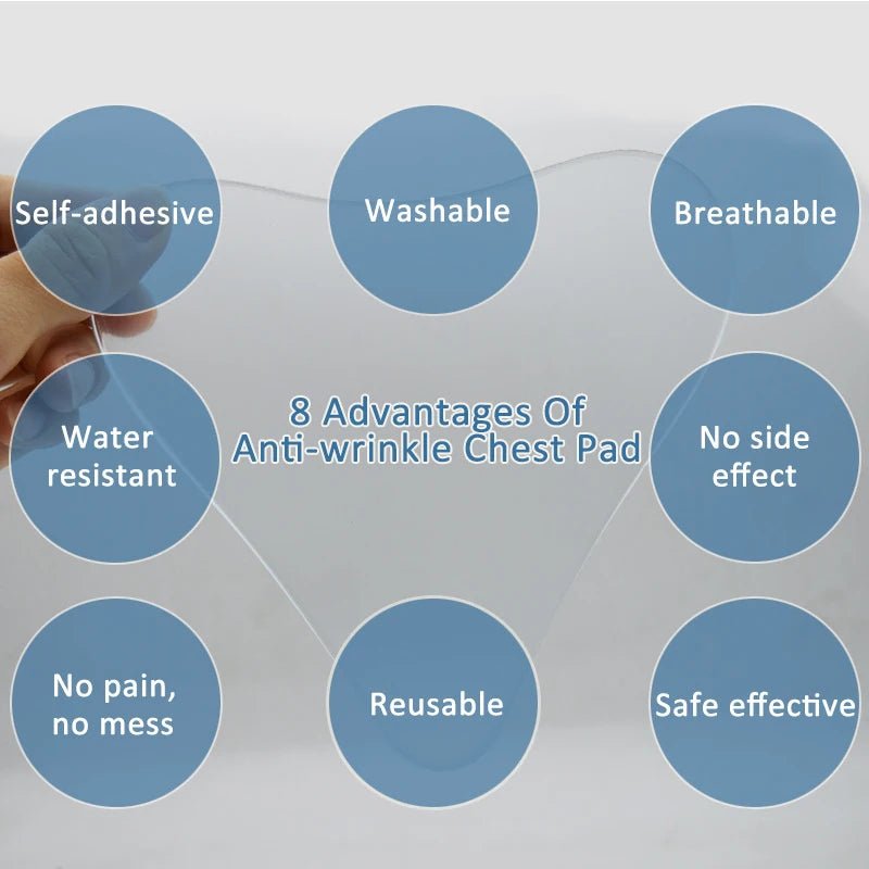 silicone chest wrinkle patch
