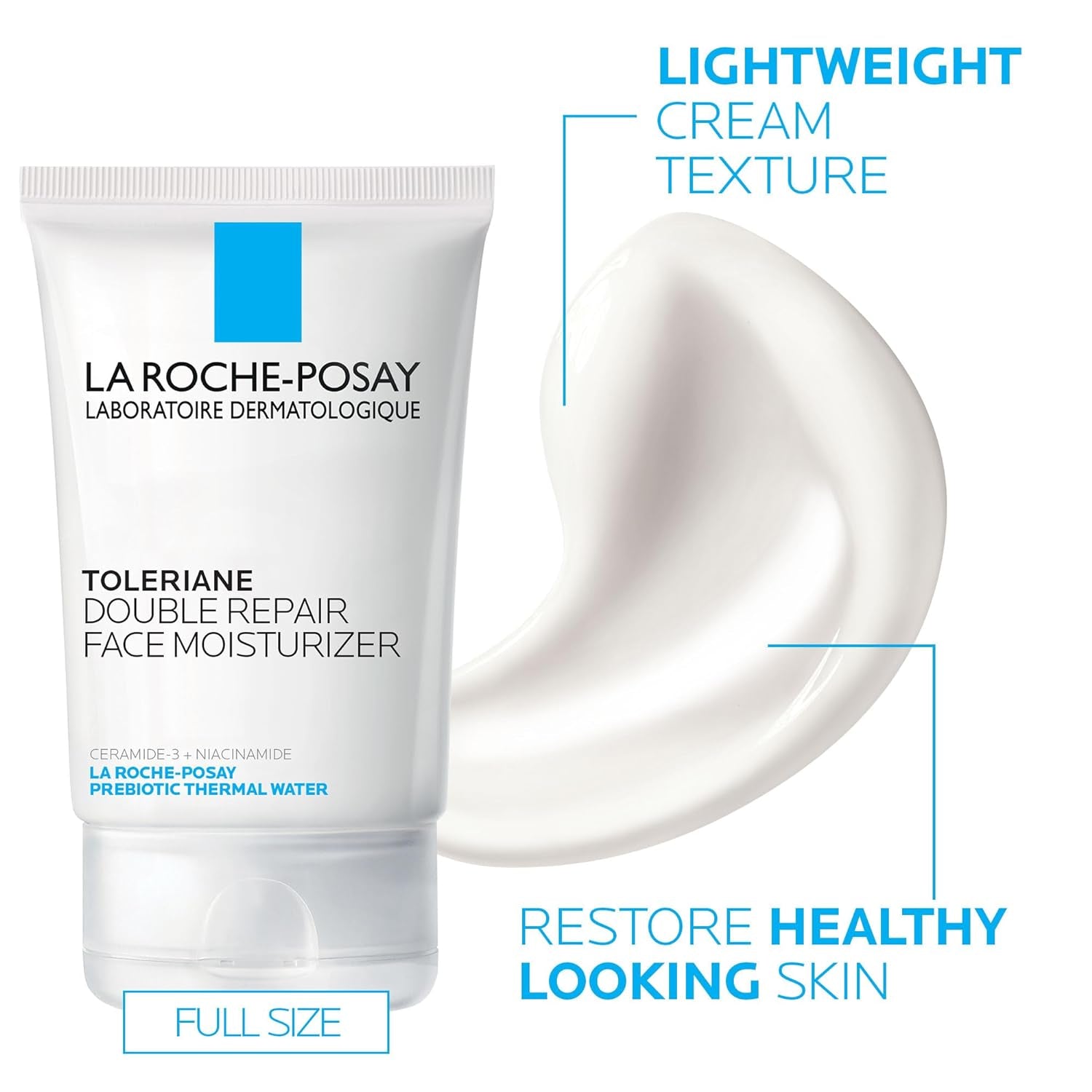La Roche - Posay Toleriane Double Repair Face Moisturizer, Daily Moisturizer Face Cream with Ceramide & Niacinamide for All Skin Types, Immediate Comfort & Long Lasting Hydration, Fragrance Free - Born this WayLa Roche - Posay Toleriane Double Repair Face Moisturizer, Daily Moisturizer Face Cream with Ceramide & Niacinamide for All Skin Types, Immediate Comfort & Long Lasting Hydration, Fragrance FreeBorn this WayBorn this Way