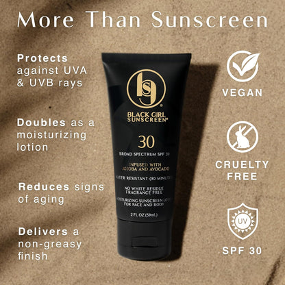 Face & Body Moisturizing Sunscreen Lotion SPF 30 for Melanin Rich Skin, Leaves No White Cast (Spf - 30 - 4Oz) - Born this WayFace & Body Moisturizing Sunscreen Lotion SPF 30 for Melanin Rich Skin, Leaves No White Cast (Spf - 30 - 4Oz)Born this WayMy Store