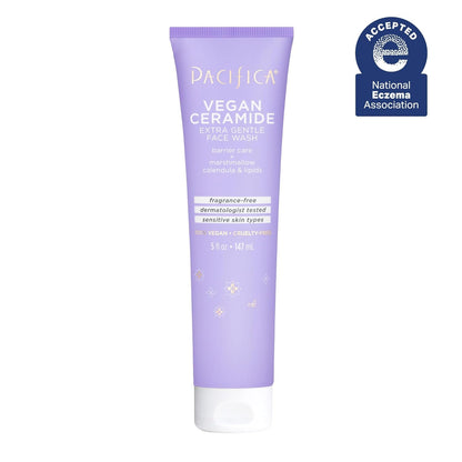 Vegan Ceramide Barrier Repair Face Wash Cleanser for Sensitive Skin - Fragrance - Free, Extra Gentle, Dermatologist Tested, with Calendula, Vegan & Cruelty - Free - Born this WayVegan Ceramide Barrier Repair Face Wash Cleanser for Sensitive Skin - Fragrance - Free, Extra Gentle, Dermatologist Tested, with Calendula, Vegan & Cruelty - FreeBorn this WayBorn this Way