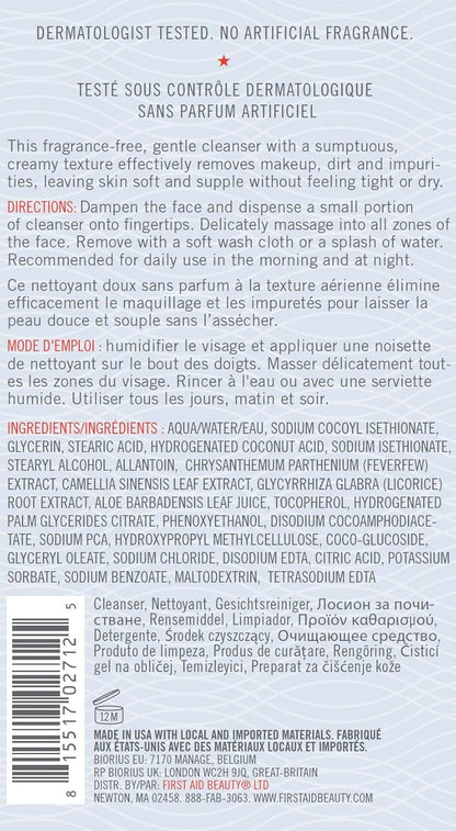 Pure Skin Gentle Face Cleanser - Effectively Removes Makeup, Dirt, and Impurities, Fragrance - Free Formula for Soft and Supple Skin, 5 Oz - Born this WayPure Skin Gentle Face Cleanser - Effectively Removes Makeup, Dirt, and Impurities, Fragrance - Free Formula for Soft and Supple Skin, 5 OzBorn this WayBorn this Way