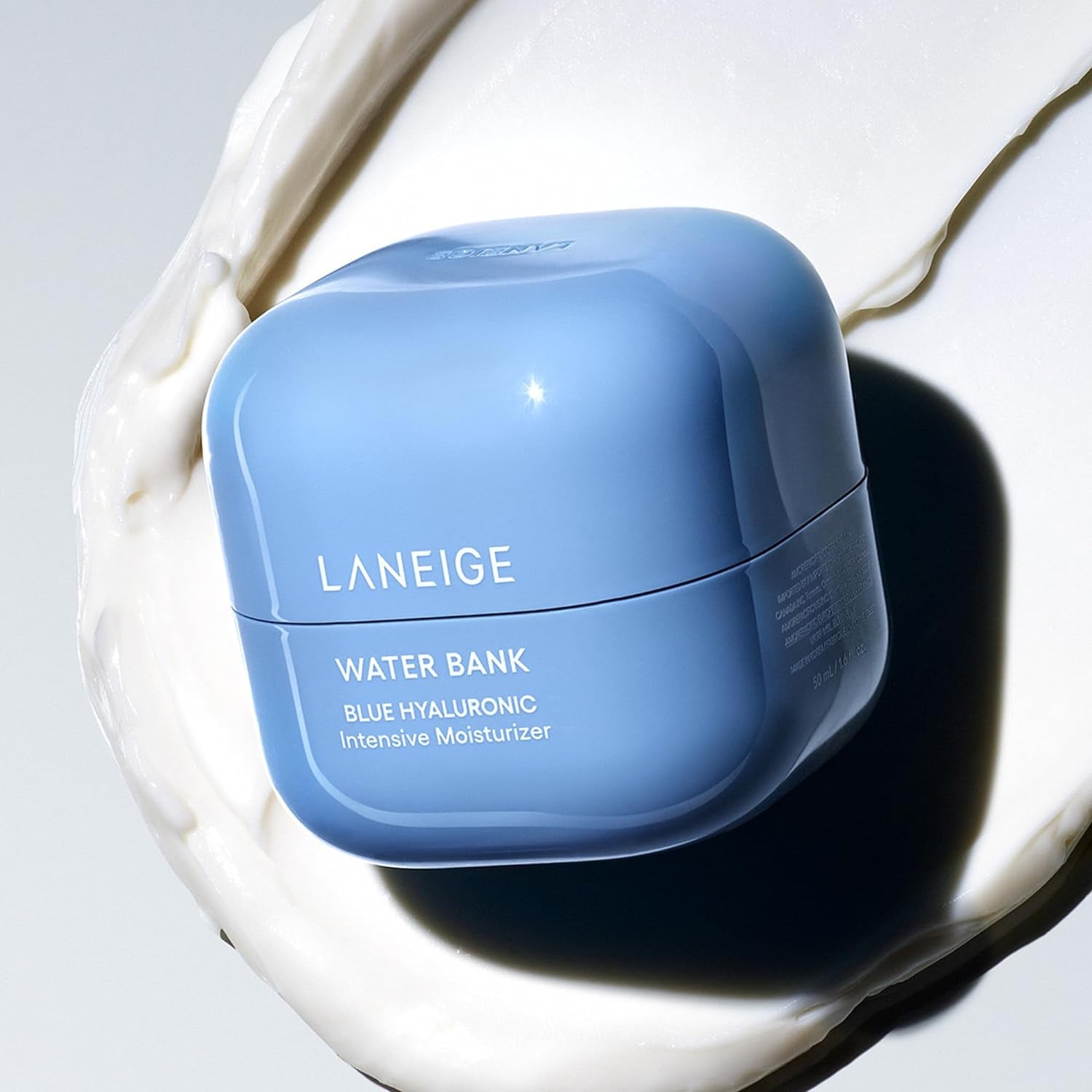 Water Bank Blue Hyaluronic Intensive Moisturizer: Hydrating Face Cream for Extra Dry Skin with Squalane & Peptide for Skin Barrier Support, Dermatologist - Tested - Born this WayWater Bank Blue Hyaluronic Intensive Moisturizer: Hydrating Face Cream for Extra Dry Skin with Squalane & Peptide for Skin Barrier Support, Dermatologist - TestedBorn this WayBorn this Way