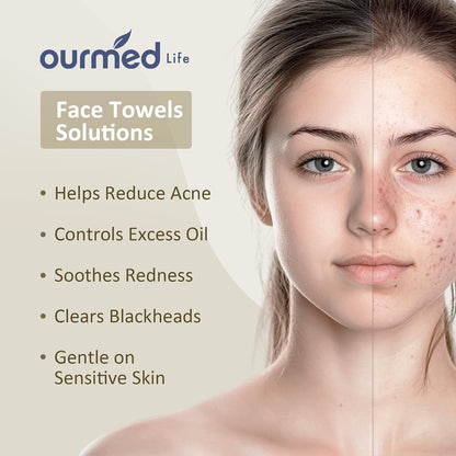 Disposable Face Towel | Lint - Free Biodegradable Towels | Face Clean Dry Makeup Remover Wipes | Super Soft & Thick for Sensitive Skin | 10 - Inch X 12 - Inch Extra Large | 50 Count - Born this WayDisposable Face Towel | Lint - Free Biodegradable Towels | Face Clean Dry Makeup Remover Wipes | Super Soft & Thick for Sensitive Skin | 10 - Inch X 12 - Inch Extra Large | 50 CountBorn this WayMy Store