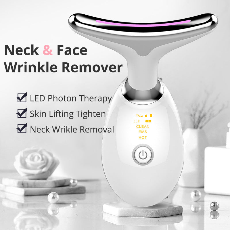 EMS Thermal Neck Lifting And Tighten Massager Electric Microcurrent Wrinkle Remover - Born this WayEMS Thermal Neck Lifting And Tighten Massager Electric Microcurrent Wrinkle RemoverBorn this WayBorn this WaySkin care