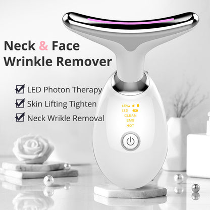 EMS Thermal Neck Lifting And Tighten Massager Electric Microcurrent Wrinkle Remover - Born this WayEMS Thermal Neck Lifting And Tighten Massager Electric Microcurrent Wrinkle RemoverBorn this WayBorn this WaySkin care