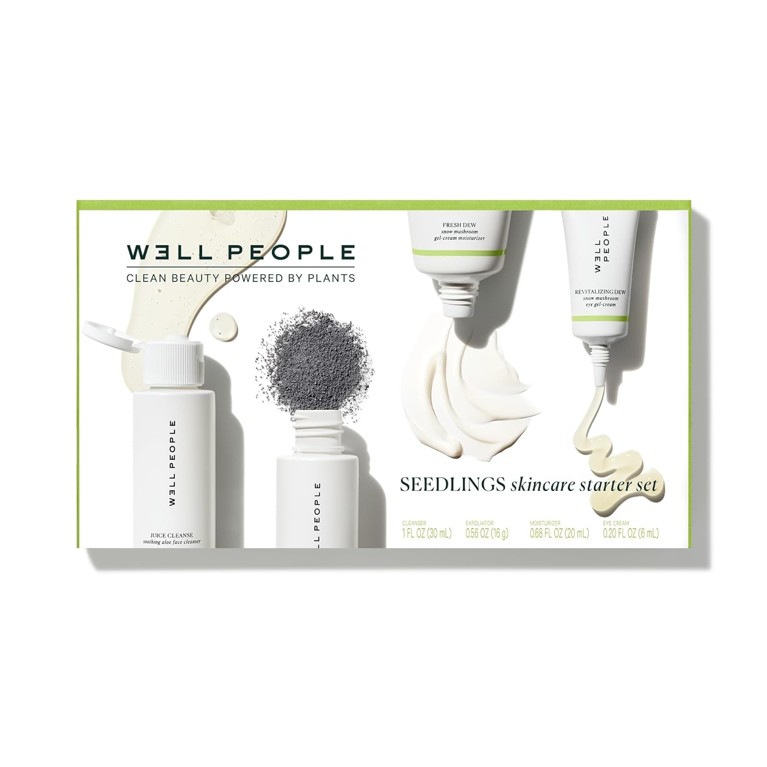 Plant Power Skincare Starter Mini Set, Step - By - Step Skincare Kit for Cleansing, Hydrating, Exfoliating & Nourishing, Vegan & Cruelty - Free - Born this WayPlant Power Skincare Starter Mini Set, Step - By - Step Skincare Kit for Cleansing, Hydrating, Exfoliating & Nourishing, Vegan & Cruelty - FreeBorn this WayBorn this Way