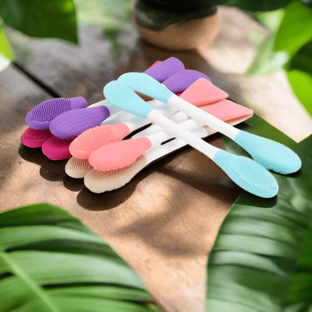 silicone face mask applicator set