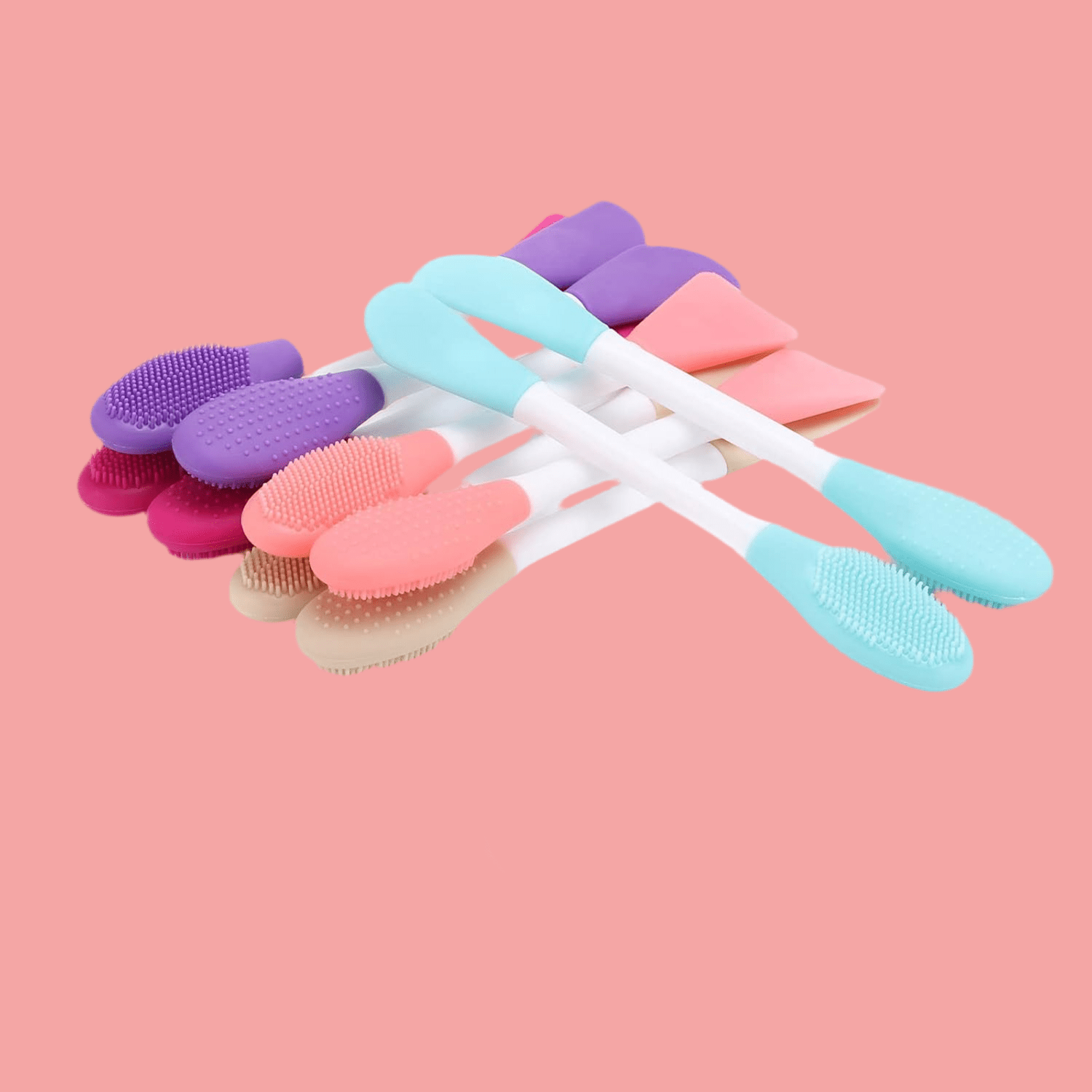 silicone face mask applicator set