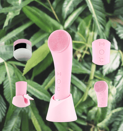 Silicone Face Cleansing Brush Facial Cleansing Brush Electric Facial Brush Vibration Heating - Born this WaySilicone Face Cleansing Brush Facial Cleansing Brush Electric Facial Brush Vibration HeatingBorn this WayMy StoreSkin care