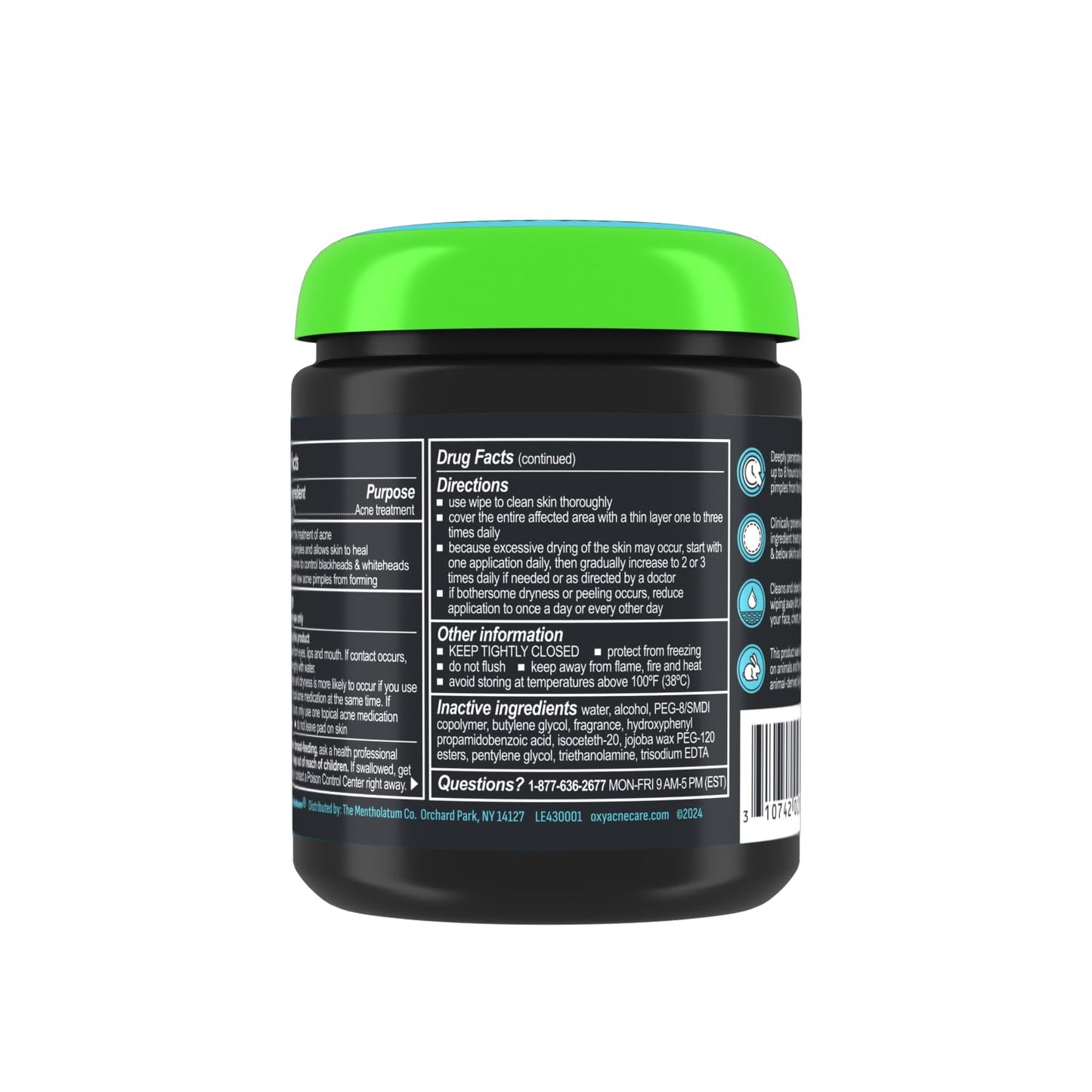 Deep Pore Acne Cleansing Pads with Maximum Strength 2% Salicylic Acid for Stubborn Acne Treatment, Breakout Control, Exfoliation, Pore Unclogging, and Blackhead Treatment - Dermatologist Recommended, 90 Pads - Born this WayDeep Pore Acne Cleansing Pads with Maximum Strength 2% Salicylic Acid for Stubborn Acne Treatment, Breakout Control, Exfoliation, Pore Unclogging, and Blackhead Treatment - Dermatologist Recommended, 90 PadsBorn this WayBorn this Way