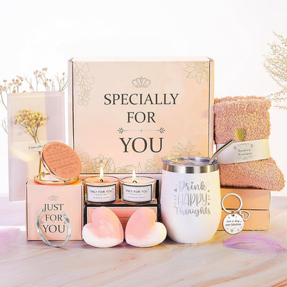 Birthday Gifts for Women – Luxurious Gift Basket Self Care Gifts for Women – Premium SPA Gifts for Women for Sister, Best Friend, Birthday Gifts for Mom, Thank You Gifts - Born this WayBirthday Gifts for Women – Luxurious Gift Basket Self Care Gifts for Women – Premium SPA Gifts for Women for Sister, Best Friend, Birthday Gifts for Mom, Thank You GiftsBorn this WayBorn this Way