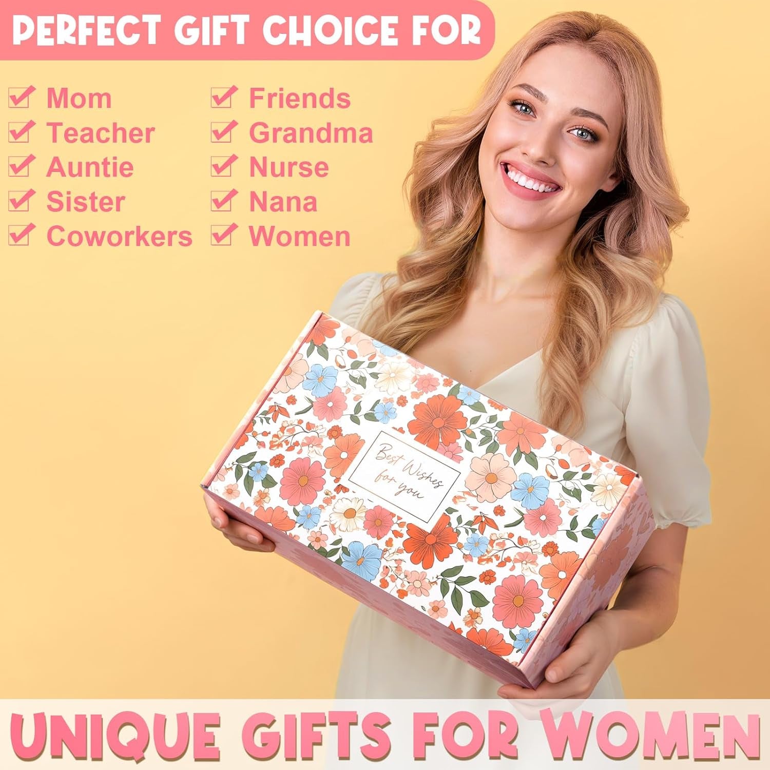 Christian Faith Gifts for Women - Religious Catholic Sunflower Inspirational Spiritual Gift for Mom, Grandma, Sister, Coworker with Makeup Bag and 40 OZ Tumbler - Born this WayChristian Faith Gifts for Women - Religious Catholic Sunflower Inspirational Spiritual Gift for Mom, Grandma, Sister, Coworker with Makeup Bag and 40 OZ TumblerBorn this WayBorn this Way
