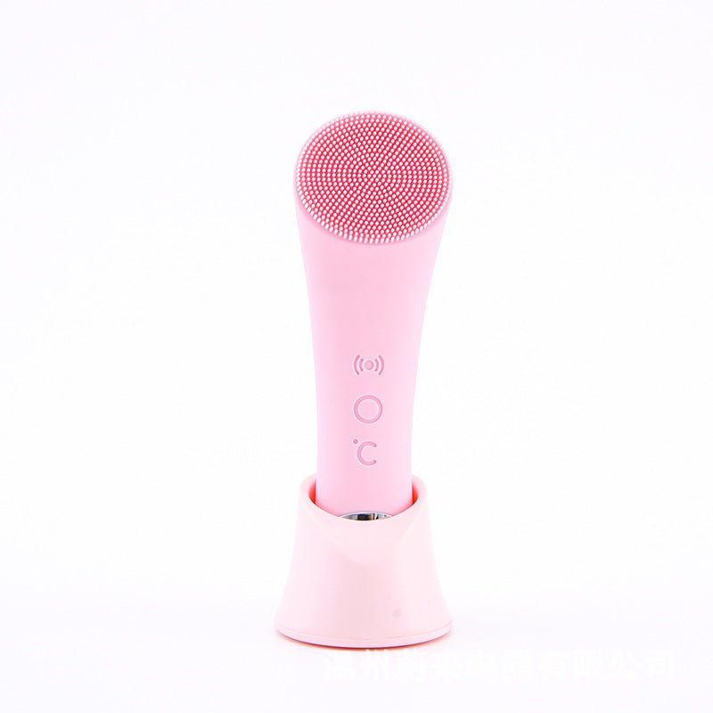 Silicone Face Cleansing Brush Facial Cleansing Brush Electric Facial Brush Vibration Heating - Born this WaySilicone Face Cleansing Brush Facial Cleansing Brush Electric Facial Brush Vibration HeatingBorn this WayMy StoreSkin care