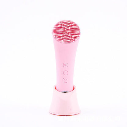 Silicone Face Cleansing Brush Facial Cleansing Brush Electric Facial Brush Vibration Heating - Born this WaySilicone Face Cleansing Brush Facial Cleansing Brush Electric Facial Brush Vibration HeatingBorn this WayMy StoreSkin care