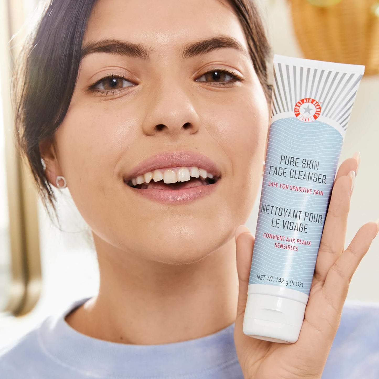 Pure Skin Gentle Face Cleanser - Effectively Removes Makeup, Dirt, and Impurities, Fragrance - Free Formula for Soft and Supple Skin, 5 Oz - Born this WayPure Skin Gentle Face Cleanser - Effectively Removes Makeup, Dirt, and Impurities, Fragrance - Free Formula for Soft and Supple Skin, 5 OzBorn this WayBorn this Way