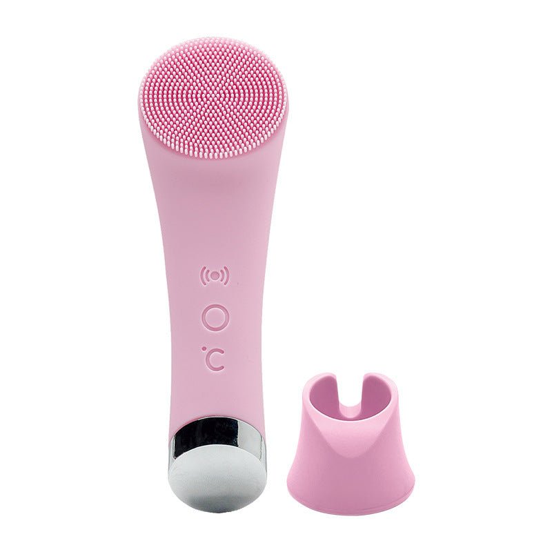 Silicone Face Cleansing Brush Facial Cleansing Brush Electric Facial Brush Vibration Heating - Born this WaySilicone Face Cleansing Brush Facial Cleansing Brush Electric Facial Brush Vibration HeatingBorn this WayMy StoreSkin care