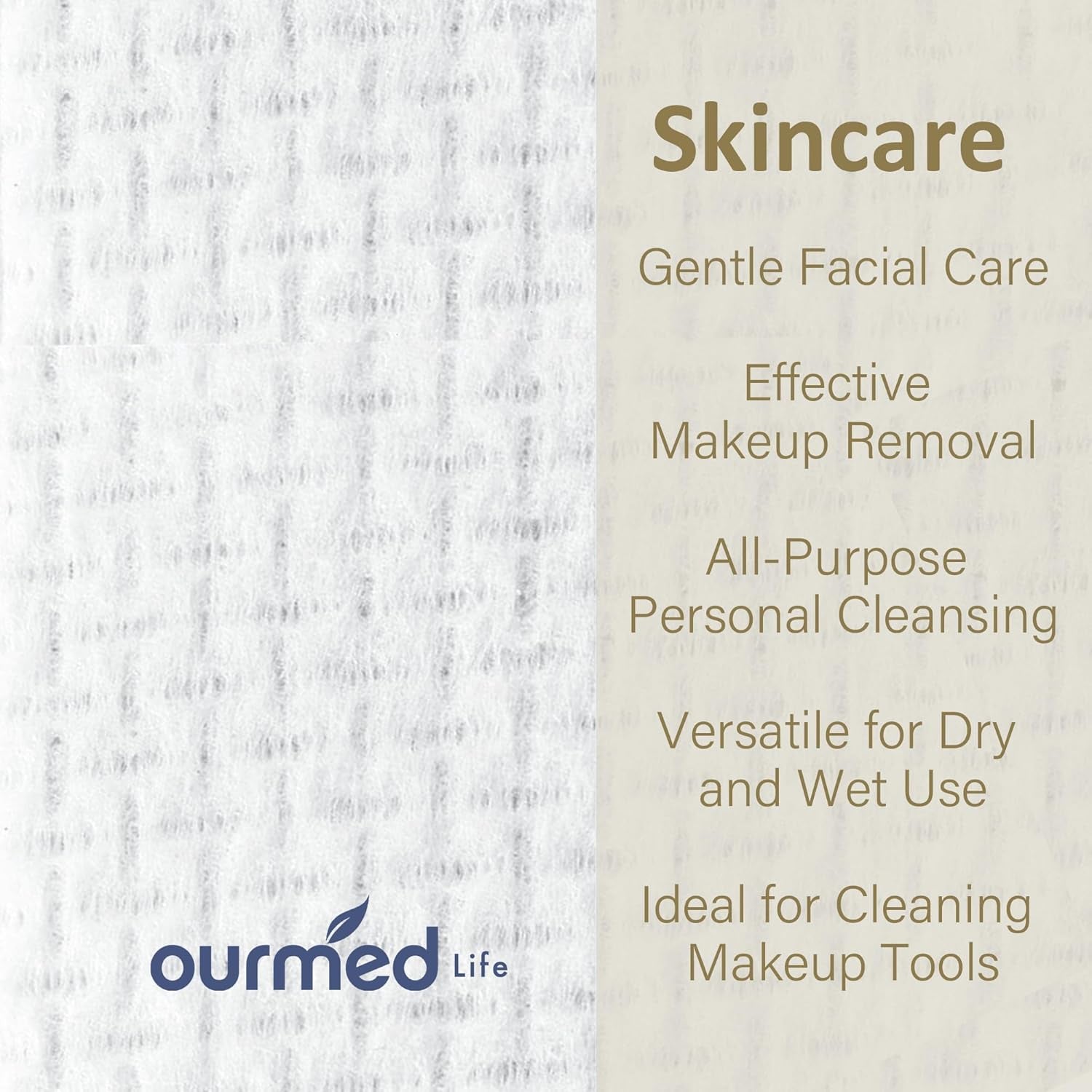 Disposable Face Towel | Lint - Free Biodegradable Towels | Face Clean Dry Makeup Remover Wipes | Super Soft & Thick for Sensitive Skin | 10 - Inch X 12 - Inch Extra Large | 50 Count - Born this WayDisposable Face Towel | Lint - Free Biodegradable Towels | Face Clean Dry Makeup Remover Wipes | Super Soft & Thick for Sensitive Skin | 10 - Inch X 12 - Inch Extra Large | 50 CountBorn this WayMy Store
