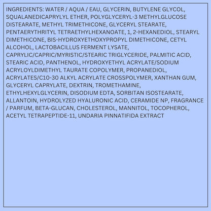 Water Bank Blue Hyaluronic Intensive Moisturizer: Hydrating Face Cream for Extra Dry Skin with Squalane & Peptide for Skin Barrier Support, Dermatologist - Tested - Born this WayWater Bank Blue Hyaluronic Intensive Moisturizer: Hydrating Face Cream for Extra Dry Skin with Squalane & Peptide for Skin Barrier Support, Dermatologist - TestedBorn this WayBorn this Way