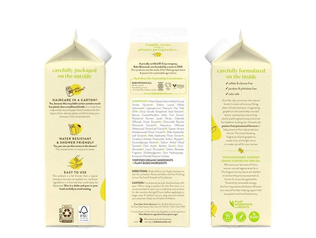 purifying shampoo and conditioner set