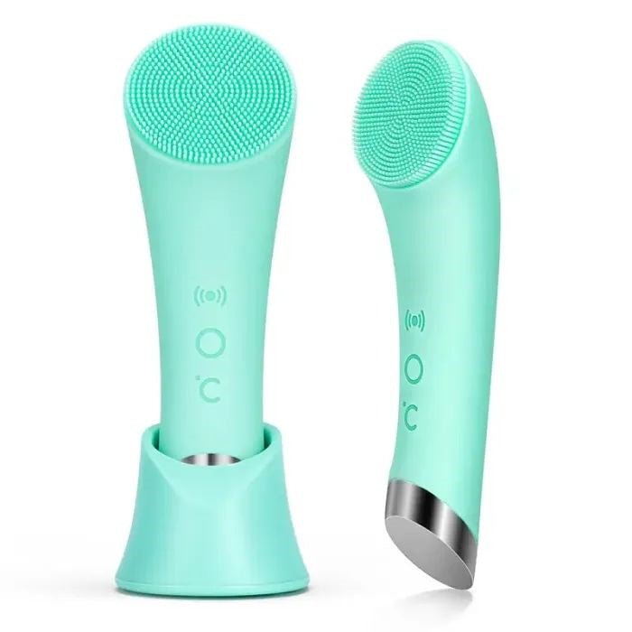 Silicone Face Cleansing Brush Facial Cleansing Brush Electric Facial Brush Vibration Heating - Born this WaySilicone Face Cleansing Brush Facial Cleansing Brush Electric Facial Brush Vibration HeatingBorn this WayMy StoreSkin care