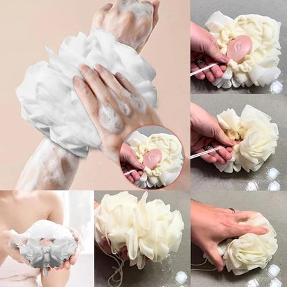 loofah sponge bath ball