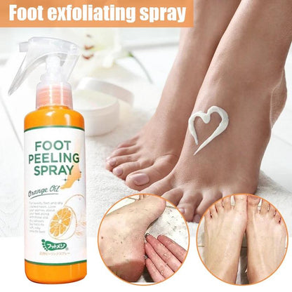 foot peeling spray