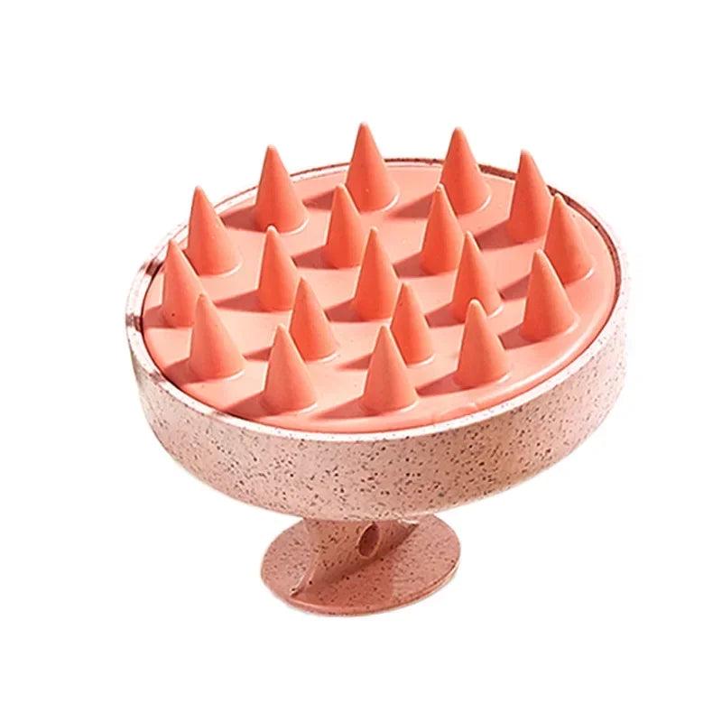 silicone scalp massage brush