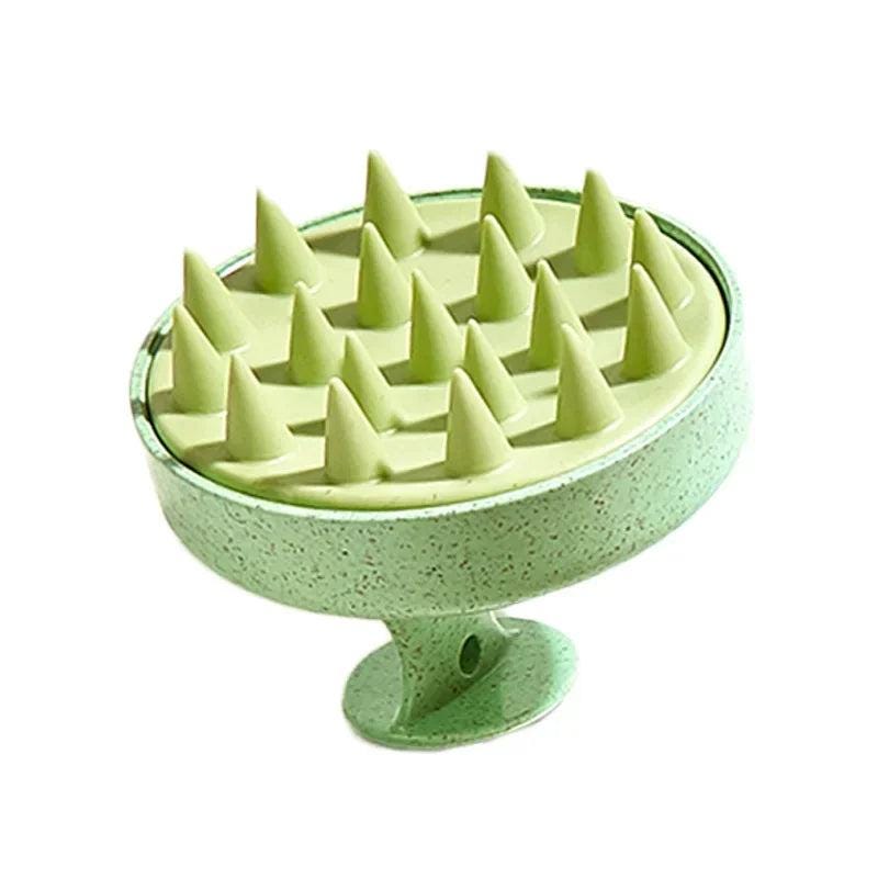 silicone scalp massage brush