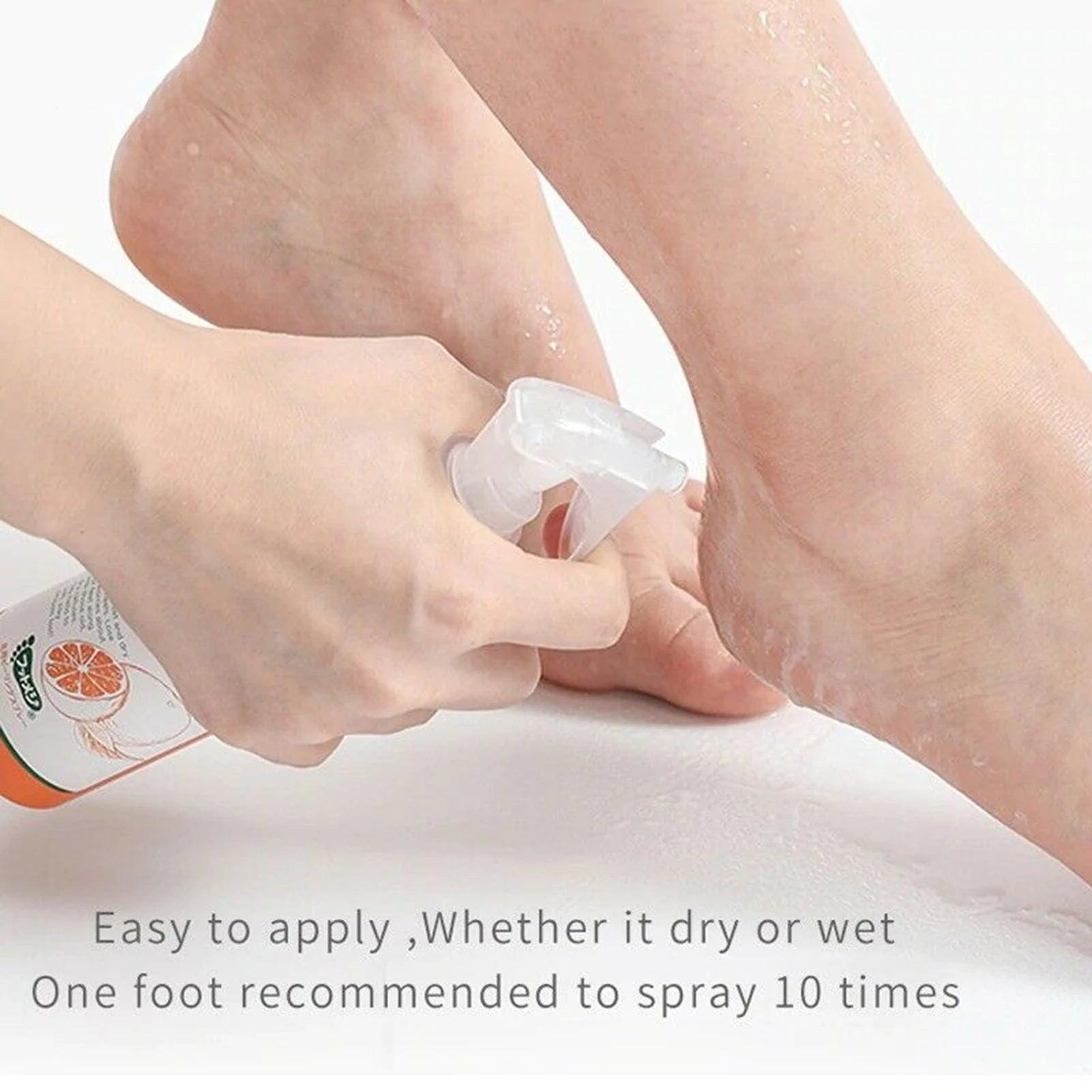 foot peeling spray