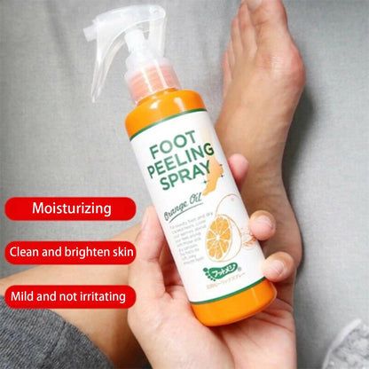 foot peeling spray
