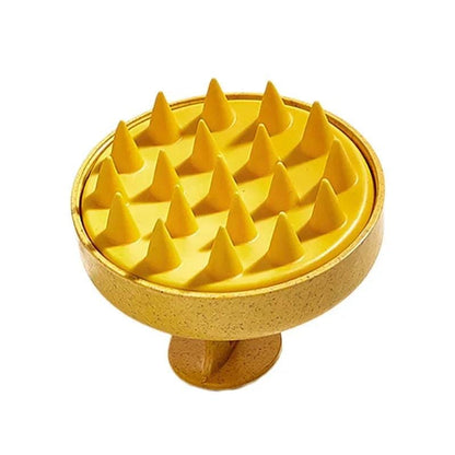 silicone scalp massage brush