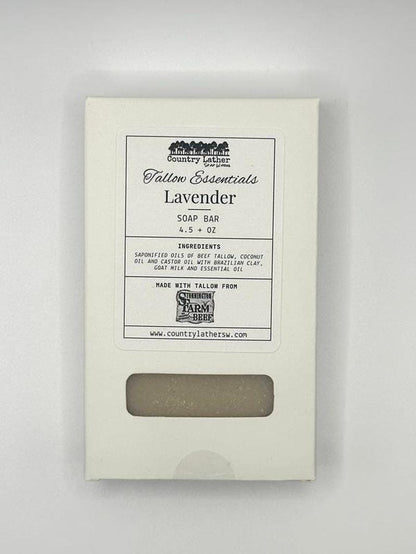 lavender tallow soap