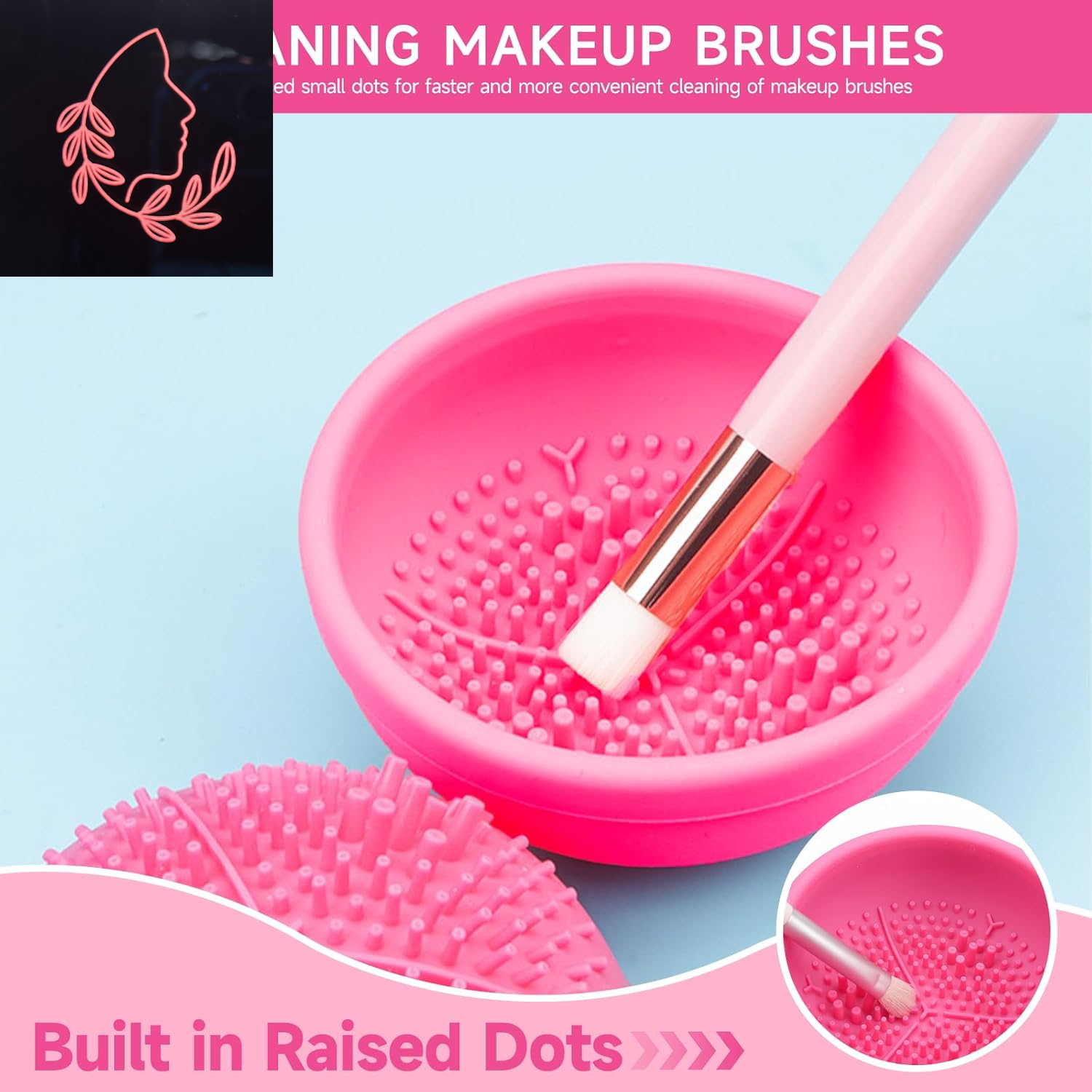 electric makeup brush cleaner