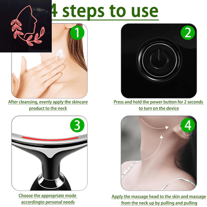 7 in 1 face and neck massager