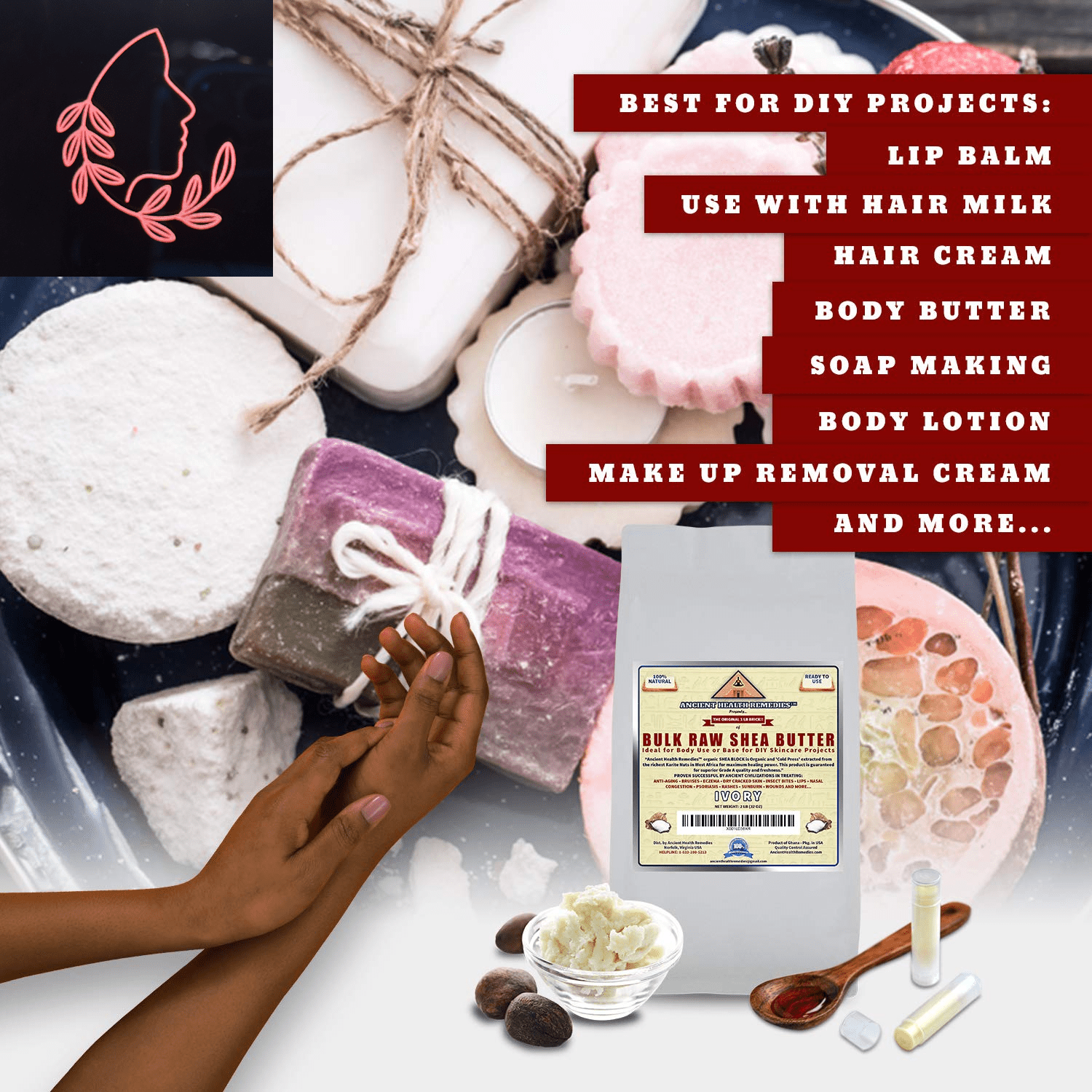 raw african shea butter