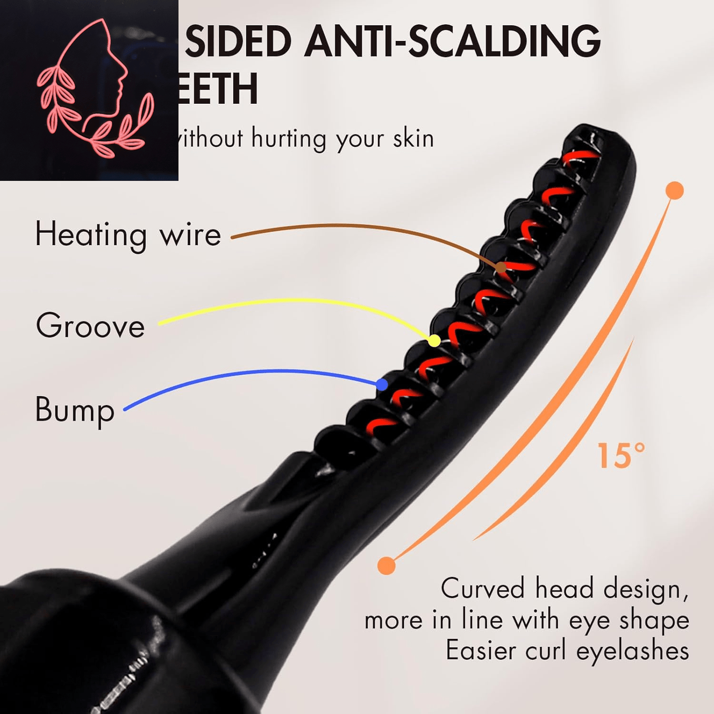 electric eyelash curler