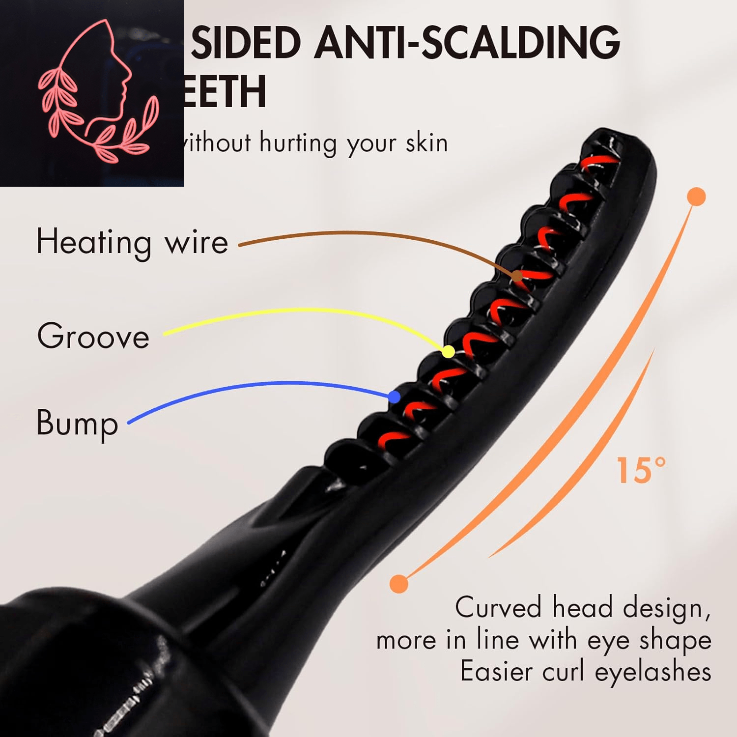 electric eyelash curler