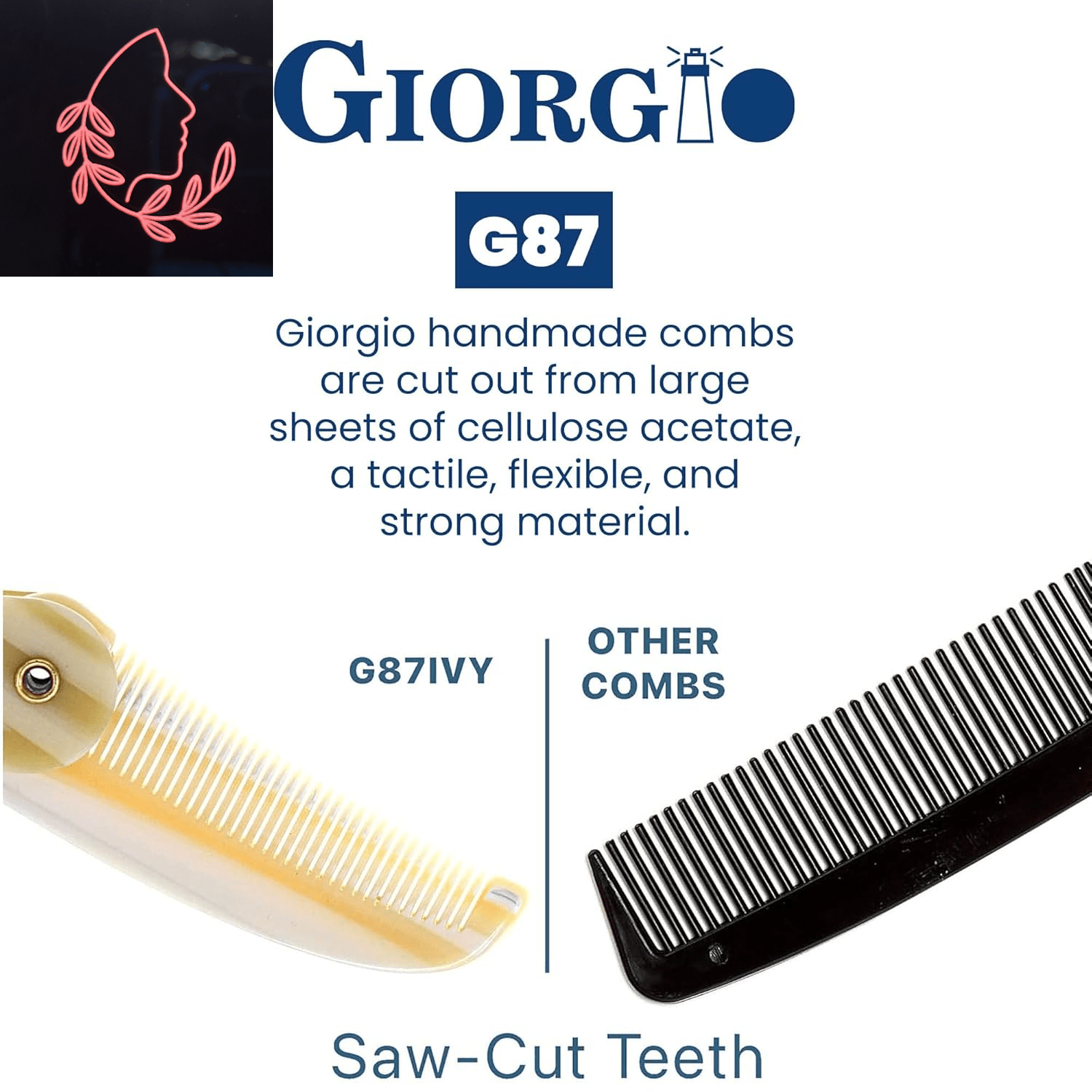 folding beard comb