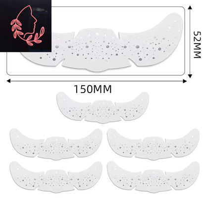 metallic freckle stickers