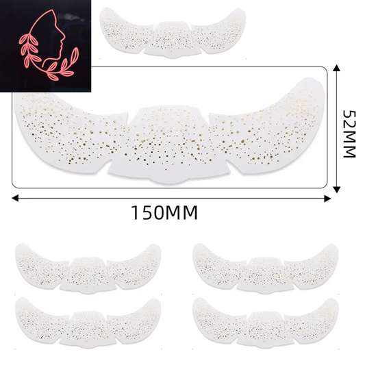 metallic freckle stickers