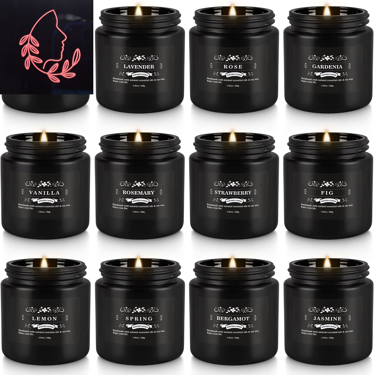 scented candle gift set