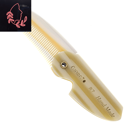 folding beard comb