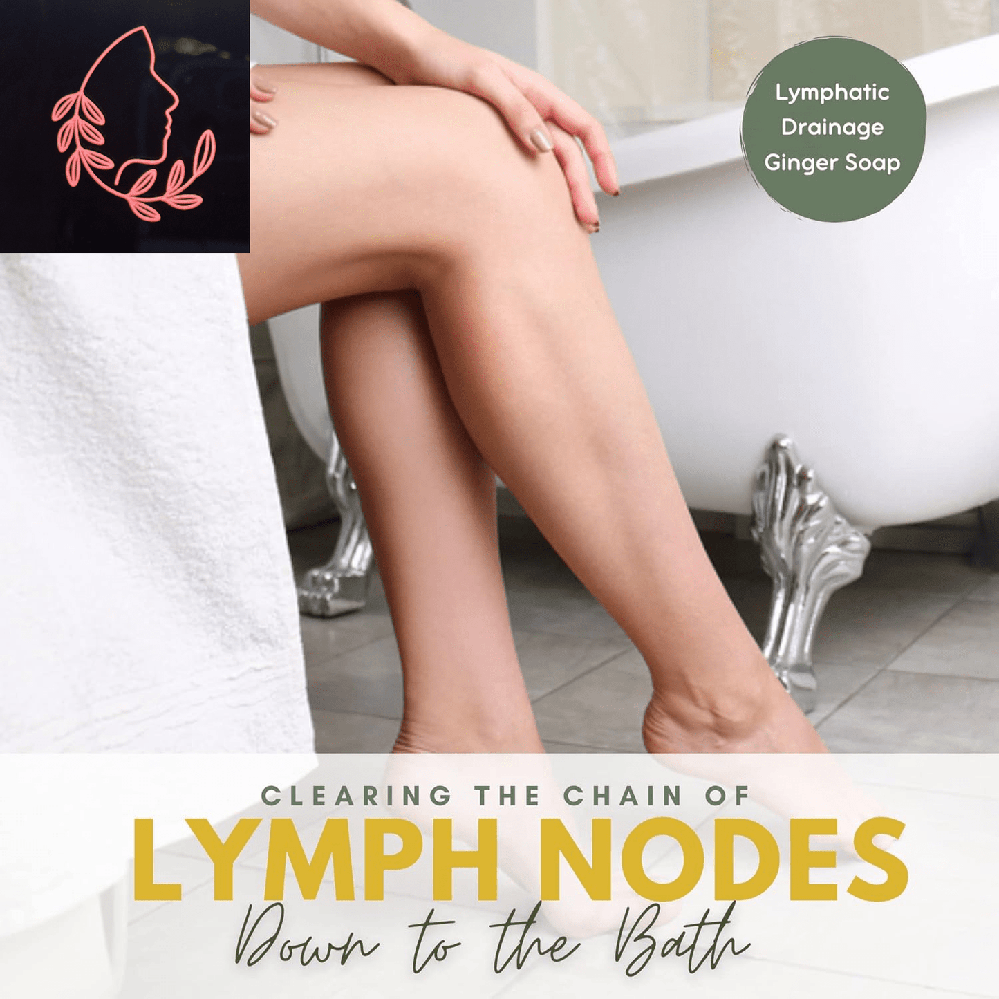 ginger lymphatic drainage soap