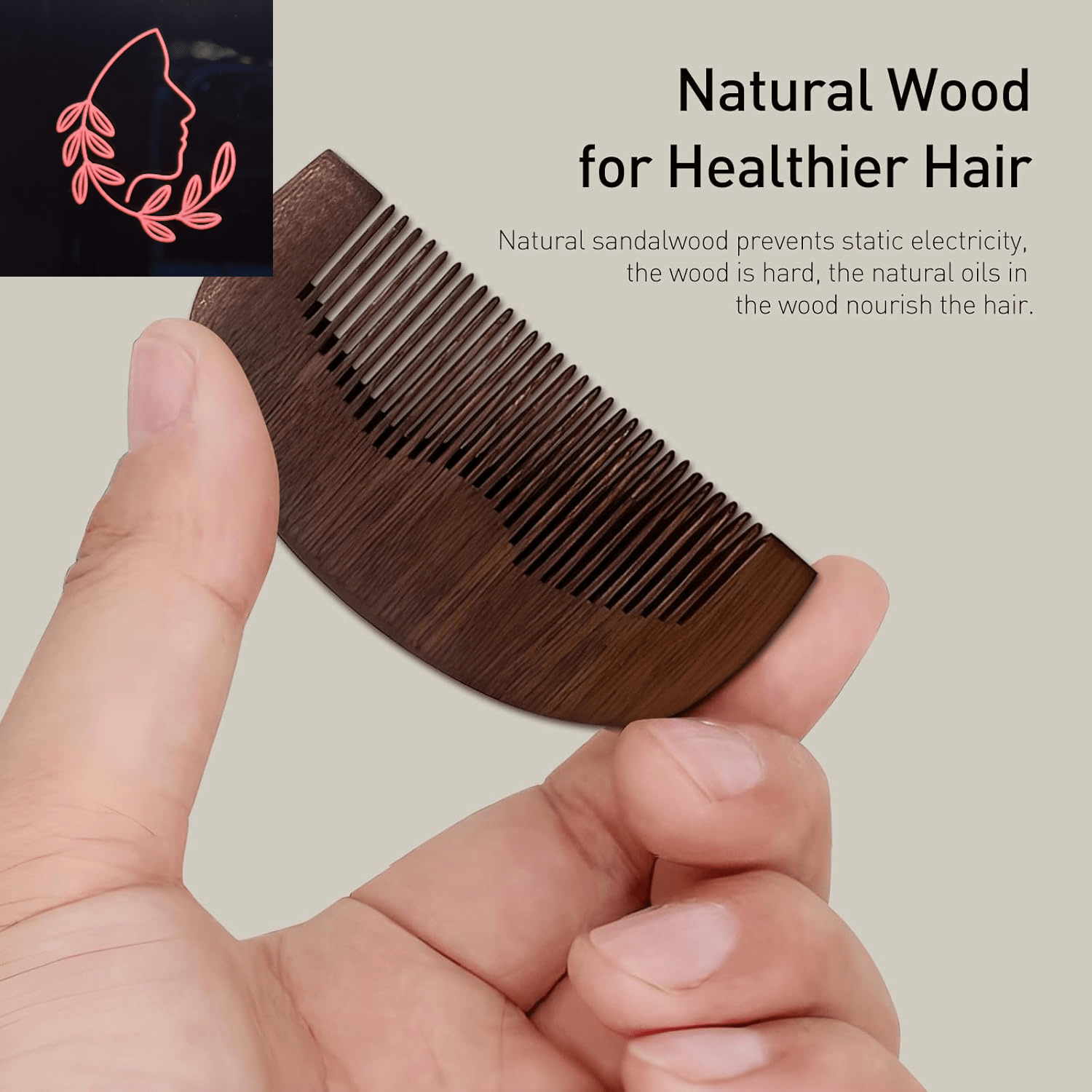 beard wood comb
