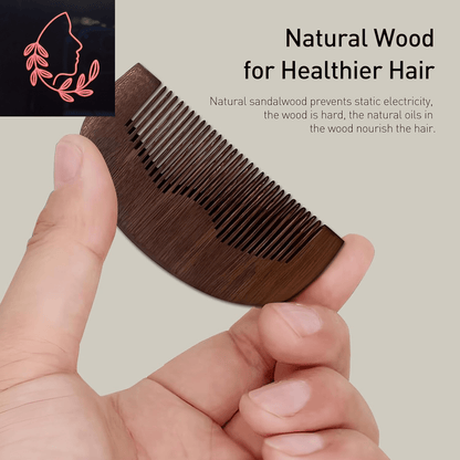 beard wood comb