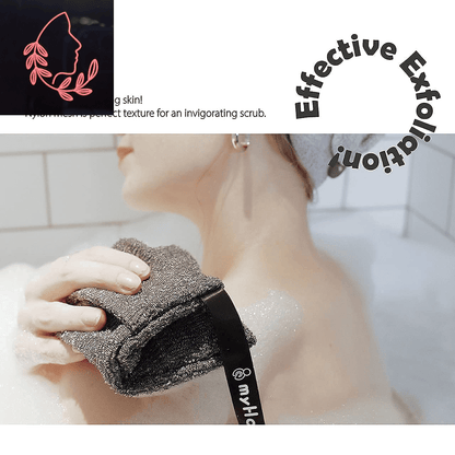 exfoliating soap pouch set
