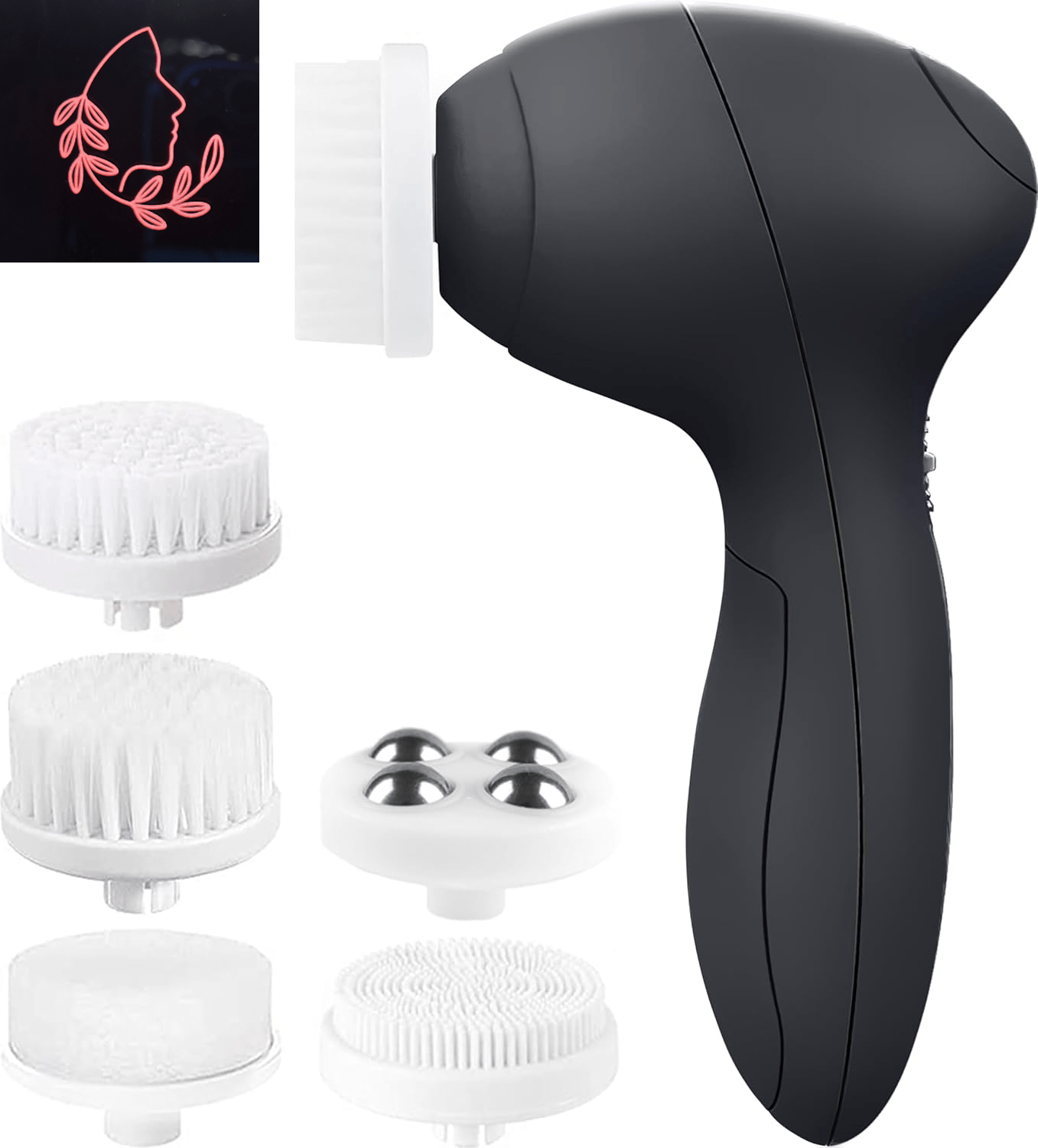 electric facial cleansing brush